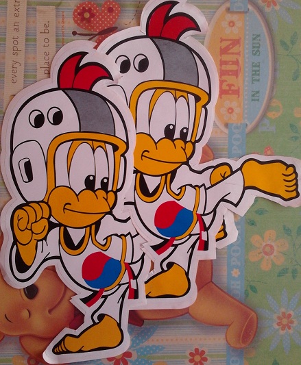 Taekwondo stickers รูปที่ 3