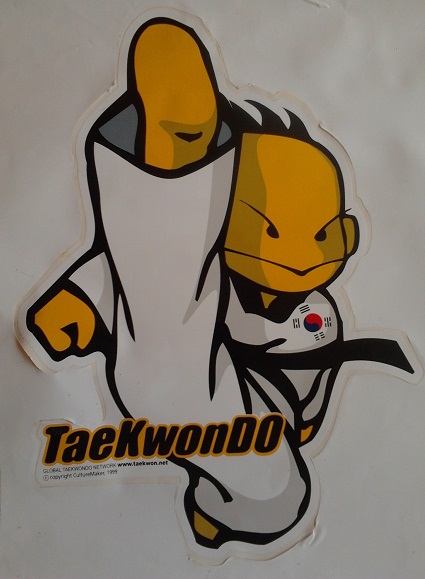Taekwondo stickers รูปที่ 2