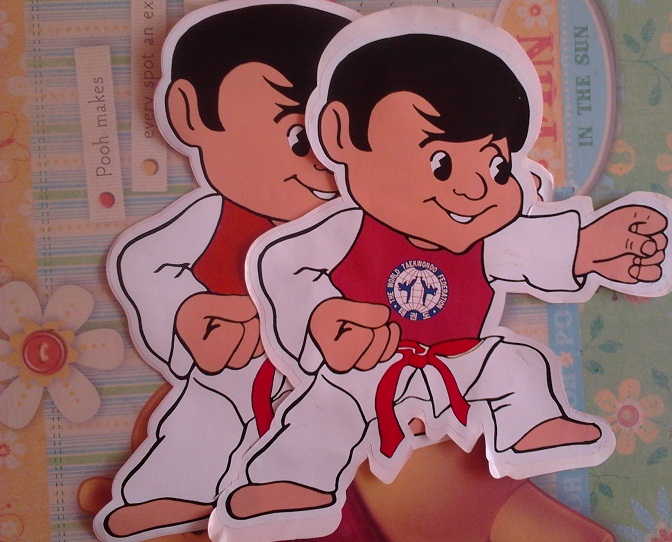 Taekwondo stickers รูปที่ 6