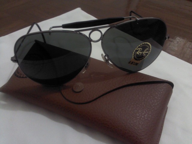 ขาย แว่นRay Ban Aviator Shooter RB3139 004 Made In Italy รูปที่ 1