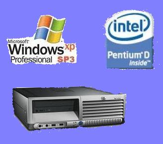 ขายคอม HP Pentium(D)Dual-Core2.8Ghz/Ram1G/H80Gb/DVD-Romราคา3,300บาทส่งฟรีถึงบ้าน รูปที่ 1