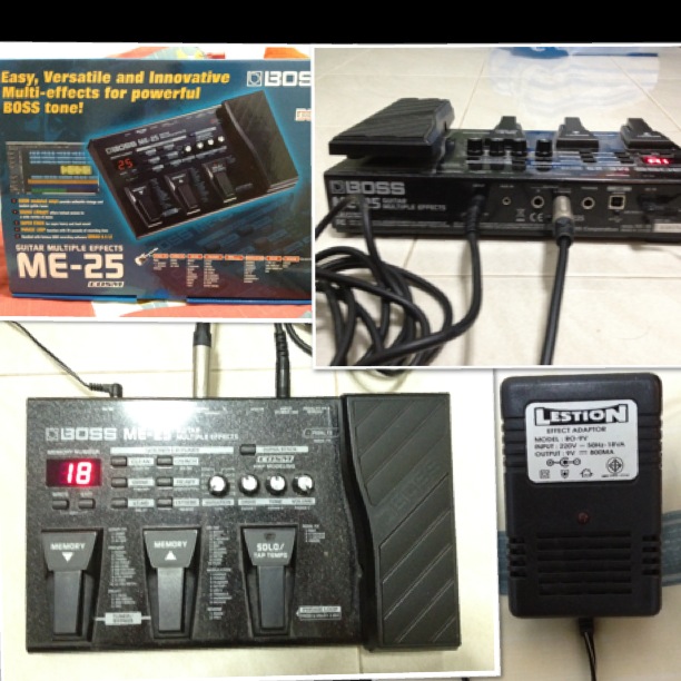 boss me 25 guitar multi effect pedal รูปที่ 1