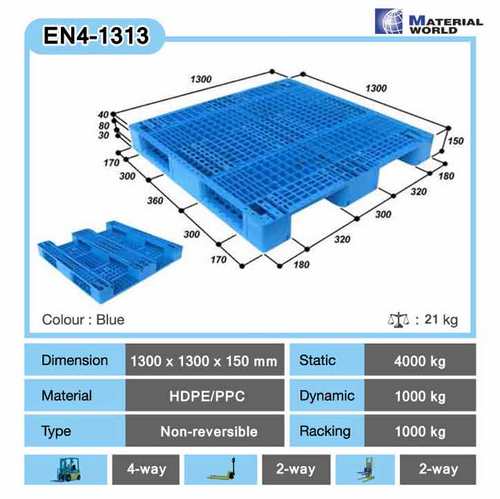 ขาย Plastic Pallet, พาเลท, พาเลทพลาสติก รูปที่ 1