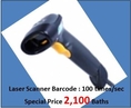 Laser scanner barcode 