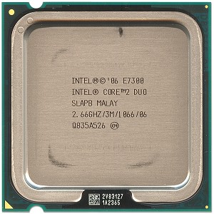 ขาย CPU INTEL E7300 CORE 2 DUO 2.66 Ghz ราคา 1500 บาท ด่วน.... รูปที่ 1