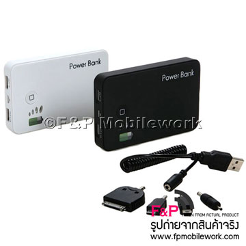 ขายที่ชาร์ตแบตเตอรี่สำรองซัมซุงกาแล็คซี่โน้ตราคาถูก 5000MAH DOUBLE USB POWER BANK for Samsung Galaxy Note GT-I9220 N7000 วาดภาพได้นานขึ้นโดยไม่ต้องกลัวแบตหมด รูปที่ 1