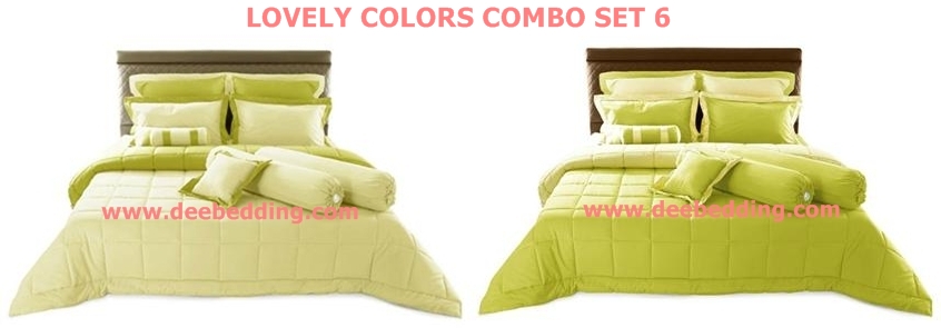 ชุดผ้าปูที่นอน 11 ชิ้น Lotus Lovely Colors COMBO SET รูปที่ 1