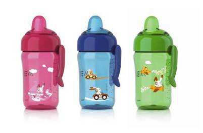 ถ้วยหัดดื่ม Avent Magic cup ขนาด 12 ออนซ์ สีสันสดใส ของใหม่ ราคาถูก พร้อมส่ง รูปที่ 1