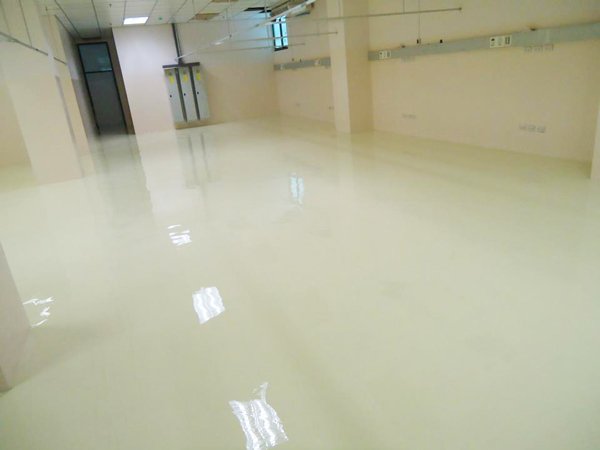 รับเหมาทำพื้นโรงงานอุตสาหกรรม เช่น พื้น epoxy , พื้น PU, Epoxy Self-Levelling, Epoxy Coating , Polyurethane ,พื้นห้องเย็นและระบบงานกันซึม รูปที่ 1