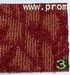 รูปย่อ พรมแดงสด รหัสสี PT 011พรมหนา 3.5-4.5mm พรมกว้าง 1.5m ยี่ห้อPT carpets เกรด3A พรมดีที่ดี รูปที่3