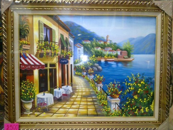 ขายรูปสีน้ำมัน ราคาไม่แพง สำหรับเป็นของขวัญ รูปที่ 4
