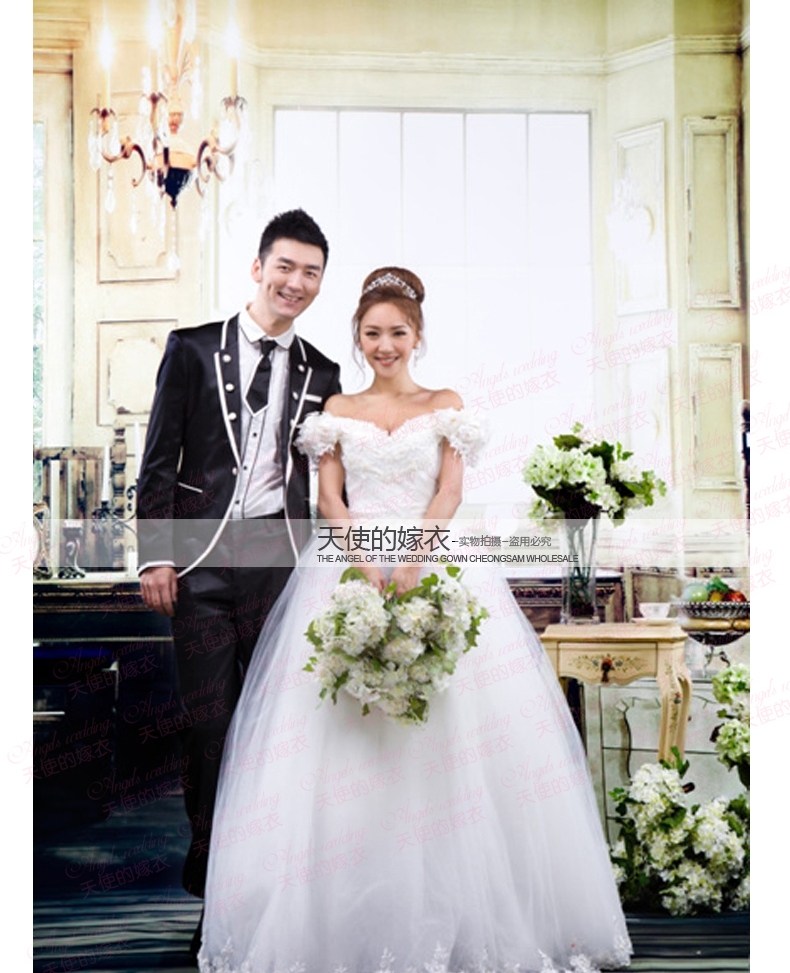 www.praemai-weddingdress.com จำหน่ายชุดแต่งงาน ชุดเจ้าสาว ชุดถ่ายพรีเวดดิ้ง ชุดหมั้น ชุดราตรี ราคาถูกกว่าเช่าแน่นอน รูปที่ 7