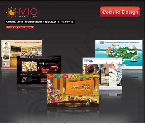 บริษัท ไมโอ ครีเอทีฟ รับออกแบบ Creative Website Design, Interactive Presentation, E-Book, Flash Banner รูปที่ 1