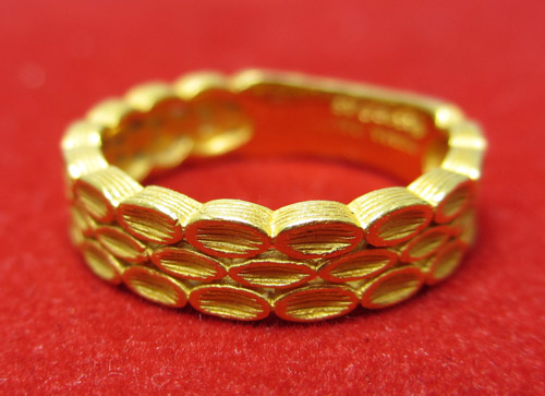 แหวนทอง Prima Gold 24K นน4.82 g รูปที่ 1