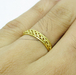 รูปย่อ แหวนทอง ลายเกลียวเชือก 2 วง นน.3.70 g  รูปที่3
