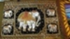 รูปย่อ ผ้าปักษ์รูปช้างสวยๆจากพม่า รูปที่4