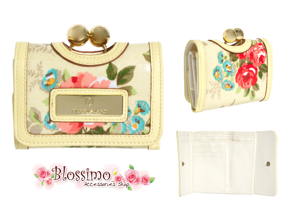  กระเป๋าสตางค์ River Island Floral Print Purse รูปที่ 1