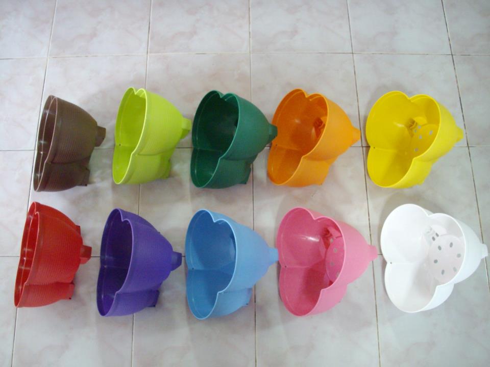 ขายกระถาง 3 in 1 สีสันสดใส รูปที่ 3