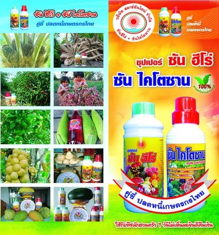 ซันฮีโร่-ซันไคโตซาน คู่ซี้ปลดหนี้เกษตรไทย รูปที่ 3