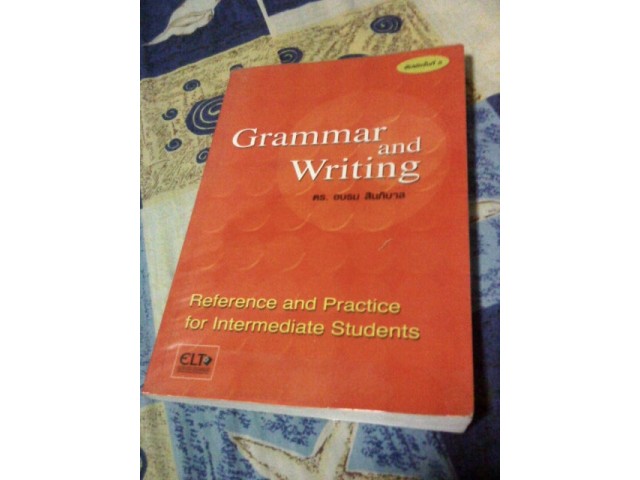 หนังสือ Grammar and Writing 130 บาท รูปที่ 1