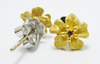 รูปย่อ ต่างหูทอง Prima Gold 24K ลายดอกกุหลาบ น่ารัก นน. 2.85 g รูปที่2
