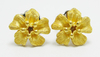รูปย่อ ต่างหูทอง Prima Gold 24K ลายดอกกุหลาบ น่ารัก นน. 2.85 g รูปที่1