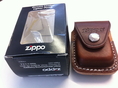 ซองหนัง Zippo Leather Pouch Brown LPLB