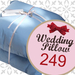 รูปย่อ WEDDING PILLOW หมอนรับไหว้พร้อมลายสกรีน รูปที่2