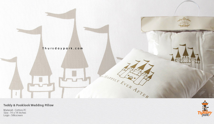 WEDDING PILLOW หมอนรับไหว้พร้อมลายสกรีน รูปที่ 3