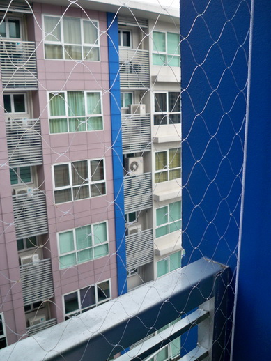 ตาข่าย ตาข่ายกันนก สำหรับคอนโดและที่พักอาศัย รูปที่ 2