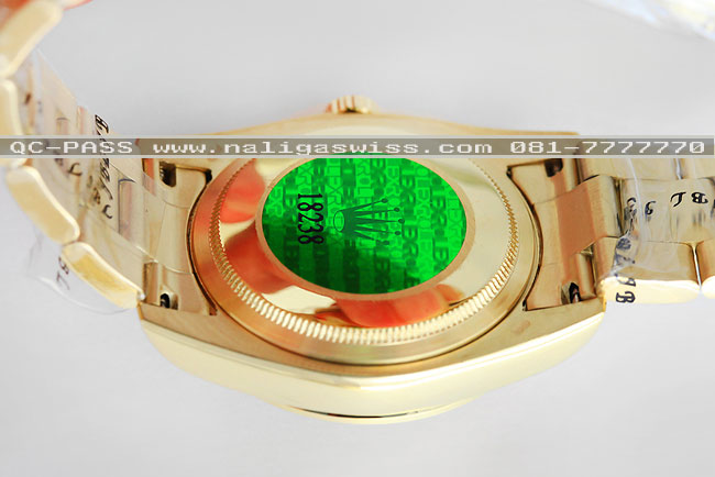 Rolex Oyster Perpetual Sky-Dweller Yellow Gold เรือนทอง สายทอง หน้าปัดดำ สวยหรูขรึมๆ Men Size 36 mm งานเกรด AA สวยหรู รูปที่ 5