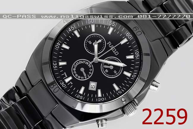Rado True Chronograph (King Size 42mm.) ใส่เท่าไหร่ก็ไม่เก่าครับเพราะเซรามิคแท้จะมีคุณสมบัติกันรอยขีดข่วนได้ดี รูปที่ 1