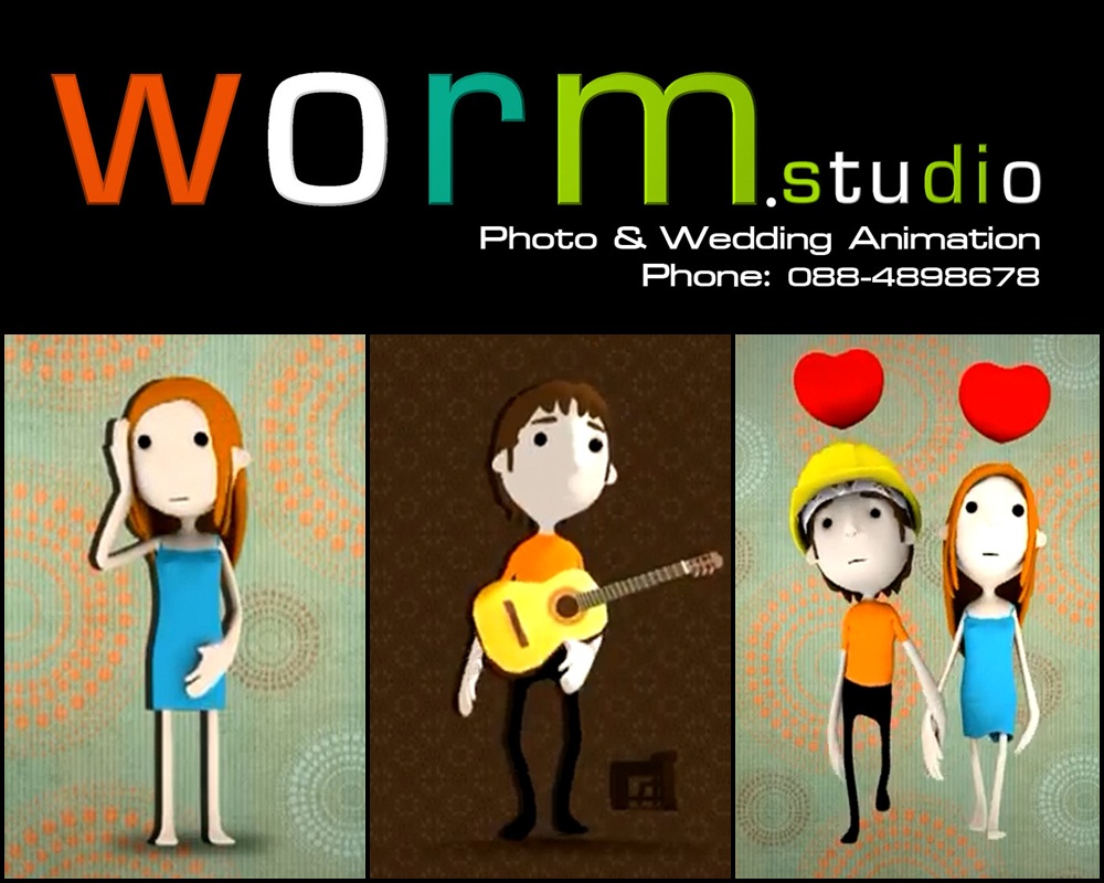 บริการรับทำสื่อ 2D 3D Wedding Animation และ Animation ทุกรูปแบบราคาถูก รูปที่ 3