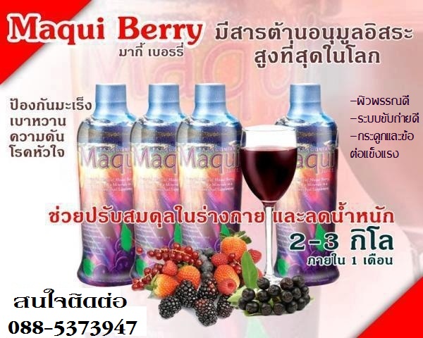 น้ำผลไม้ Maqui Berry รูปที่ 1