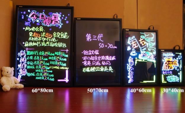 Led Writing Board กระดานเรืองแสง ขนาด 40*60cm , 50*70cm , 60*80cm รูปที่ 1