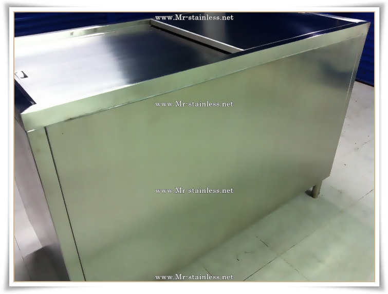 Mr.stainless , เครื่องครัวสแตนเลส ,ถังน้ำแข็ง , ถังน้ำแข็ง ร้านกาแฟ , ถังน้ำแข็งสแตนเลส รูปที่ 3