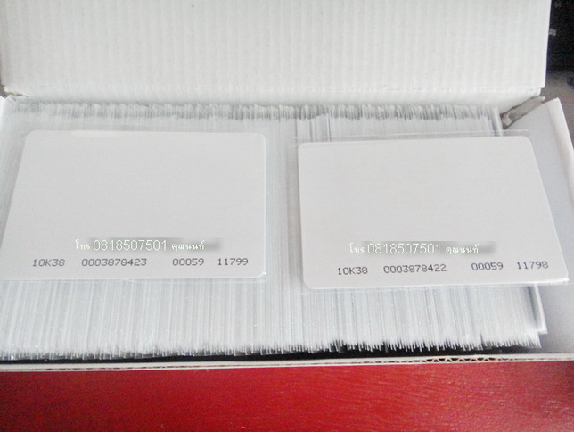 ราคาเครื่องทาบบัตร โทร 0818507501 คุณนนท์ รูปที่ 6