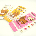 Sticker สติ๊กเกอร์ตกแต่งมือถือ rilakkuma จากญี่ปุ่นแท้จำนวนจำกัด ราคา 390 บาท (ฟรีค่าส่ง) พร้อมส่ง