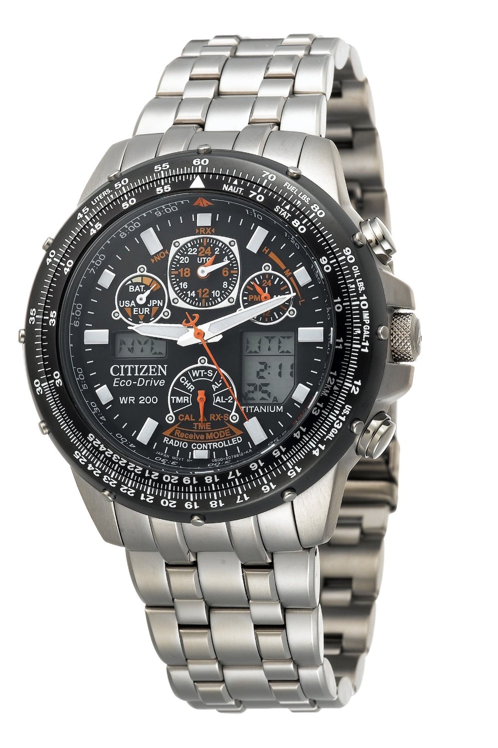 Discount Sale Citizen Men's JY0010-50E Eco-Drive Skyhawk A-T Titanium Watch  รูปที่ 1