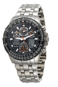 Discount Sale Citizen Men's JY0010-50E Eco-Drive Skyhawk A-T Titanium Watch 