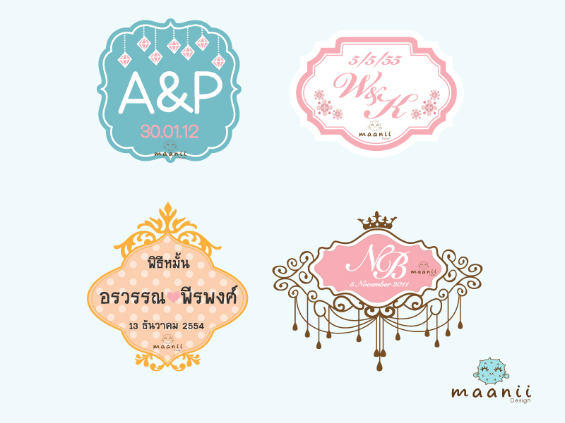 Maaniidesign เราออกแบบ Presentation Wedding ในรูปแบบ Animation เพื่อคุณ รูปที่ 6