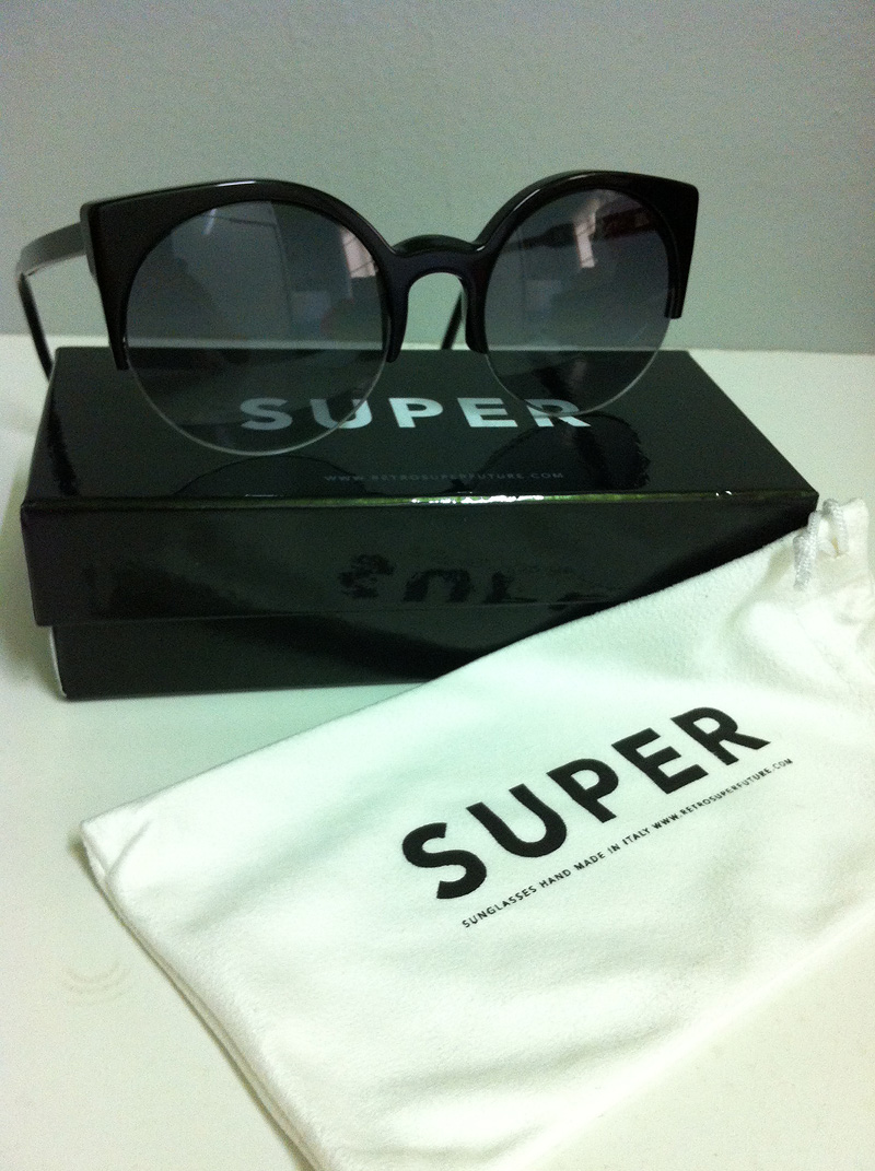ขายแว่น SUPER LUCIA BLACK Sunglasses ของแท้ 100% มีของพร้อมส่งค่าาาา รูปที่ 1