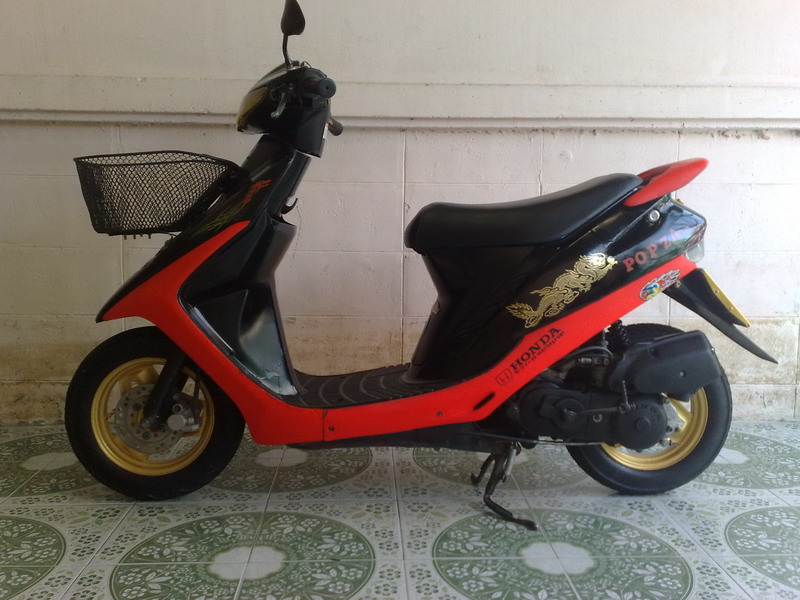 ขายรถป๊อป HONDA DIO AF18 เครื่องยนต์ 50 cc.เกียร์ออโต สตาร์มือ เท้า ประหยัดน้ำมัน ราคา 6500 บาท รูปที่ 1