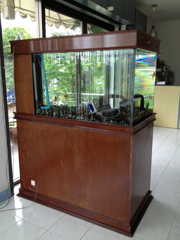 ขายตู้ปลาไม้สัก 13500 บาท รูปที่ 3