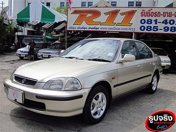ขายรถบ้านเจ้าของเดียว HONDA CIVIC สภาพสวยมากหายาก ได้สภาพดีแน่นอนการันตรี รูปที่ 2