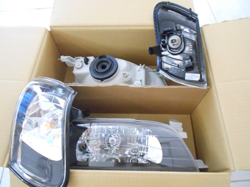 ไฟหน้า-ท้าย toyota ae100- 102-/110ตูดเป็ด coronast190,111/mitsu Ecar/nissan sunny neo/honda accord,civic ทุกยี่ห้อ-รุ่น  รูปที่ 7