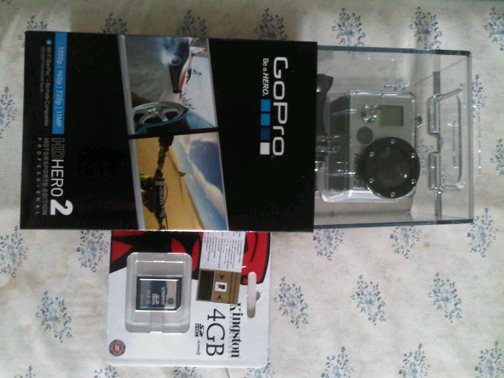 ขายกล้อง Gopro Hero2 ใหม่ไม่เคยแกะกล่อง รูปที่ 1