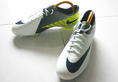 ขายครับ รองเท้าฟุตบอล Nike Mercurial Vapor VII FG สีขาวเขียว ตัวท็อป
