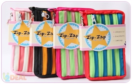 ฿145 กับ Mobile Zippy แค่รูดซิปก็กลายเป็นกระเป๋าใส่มือถือ,สมาร์ทโฟนสีสวยโดนใจ ส่งฟรี@Zip-Zap รูปที่ 1