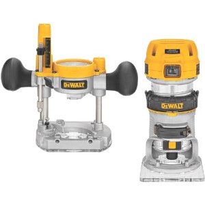 Low Price Buy DEWALT DWP611PK 1.25 HP Max Torque Variable Speed Compact Router Combo Kit with LED's รูปที่ 1